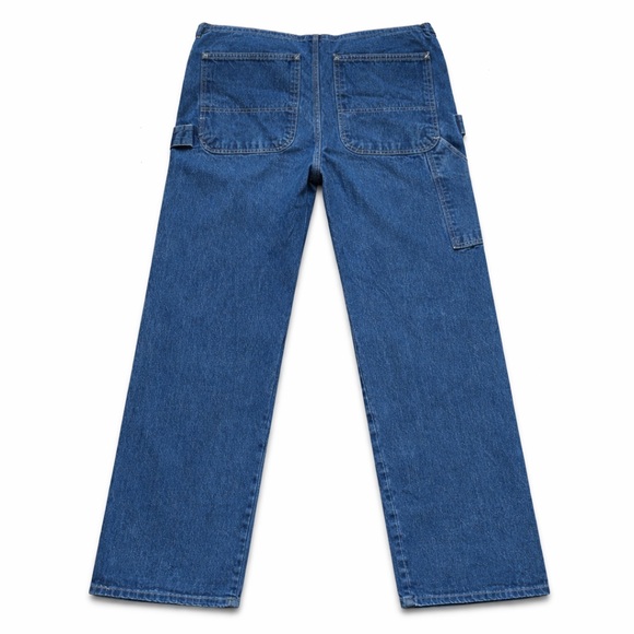 Pointer Brand Vintage USA Carpenter Cargo Denim Overalls Bibs Men’s 34 x 32 - Picture 6 of 11